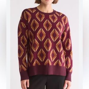 DR2 Berry/Rust Retro Sweater